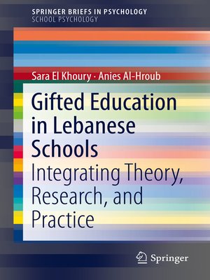 cover image of Gifted Education in Lebanese Schools